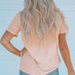 Graphic Round Neck Short Sleeve T-Shirt