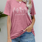 Graphic Round Neck Short Sleeve Tee