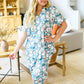 PREORDER: Button Front Pajama Pants Set In Four Prints
