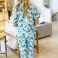PREORDER: Button Front Pajama Pants Set In Four Prints