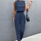 Sleeveless Top and Joggers Set
