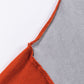 Contrast Round Neck Dropped Shoulder Sweater