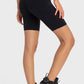 V-Waist Biker Shorts