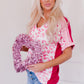 Leopard Color Block Tee Shirt
