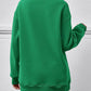 Graphic Round Neck Dropped Shoulder Sweatshirt
