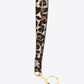 Leopard Tassel Keychain with Wallet