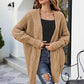 Open Front Dolman Sleeve Cardigan