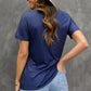 GOD BLESS THE USA Printed Tee Shirt