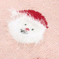 Santa Round Neck Long Sleeve Sweater