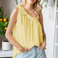 Tied One-Shoulder Blouse
