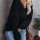 Buttoned Drop Shoulder Top