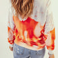 Halloween Theme Round Neck Short Sleeve Sweatshirt
