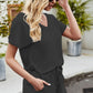 V-Neck Drawstring Waist Lounge Set