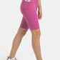 High Waist Biker Shorts with Pockets