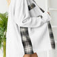Plaid Button Down Collared Jacket