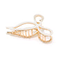 Delicate Bow Claw Clip in White