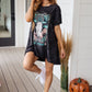 Desert Dreamer Acid Wash Graphic T Dress