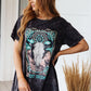 Desert Dreamer Acid Wash Graphic T Dress