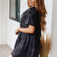 Desert Dreamer Acid Wash Graphic T Dress