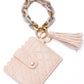 Hold Onto You Wristlet Wallet in Cream