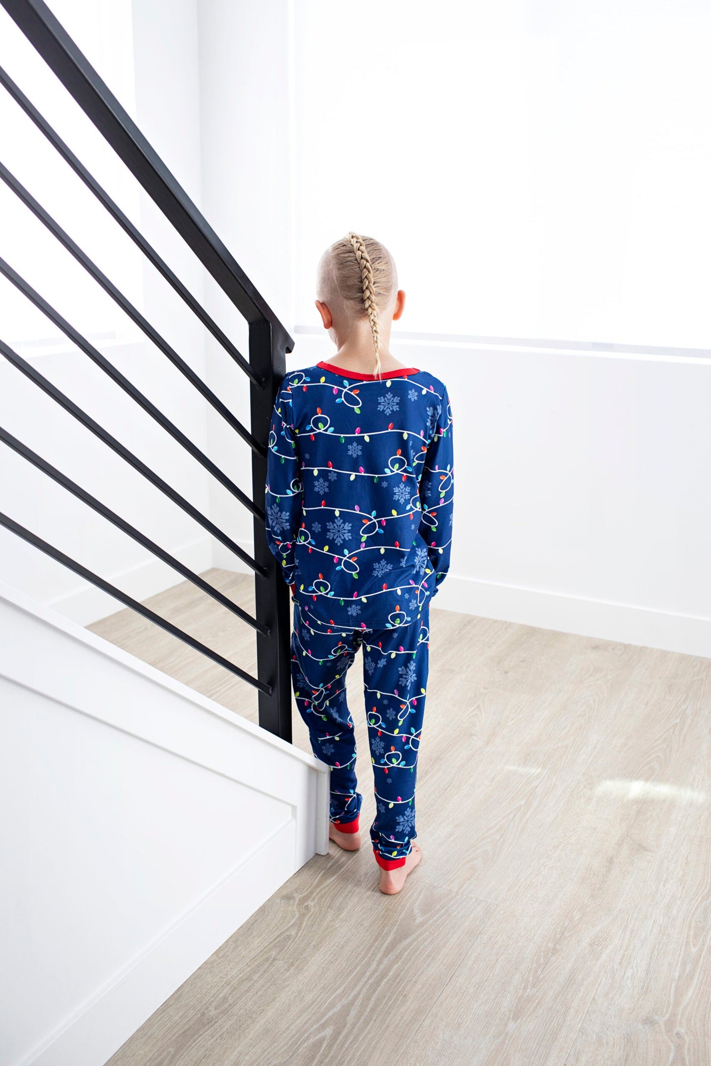 PREORDER: Matching Family Christmas Pajamas In Christmas Lights