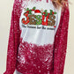 Graphic Round Neck Long Sleeve Sweatshirt