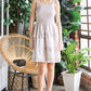 Smocked Tiered Sleeveless Dress