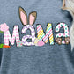 Easter MAMA Graphic Round Neck T-Shirt