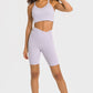 V-Waist Biker Shorts