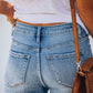Button Fly Long Jeans