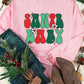 SANTA BABY Graphic Round Neck Sweatshirt