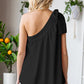 Tied One-Shoulder Blouse