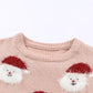 Santa Round Neck Long Sleeve Sweater