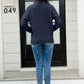 Mock Neck Long Sleeve Sweater