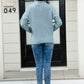 Mock Neck Long Sleeve Sweater