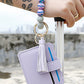 Beaded Tassel Keychain with Wallet