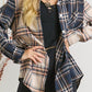 Plaid Collared Neck Button Down Shirt