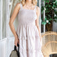 Smocked Tiered Sleeveless Dress