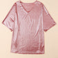 V-Neck Half Sleeve T-Shirt