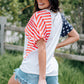Stars and Stripes V-Neck Tee Shirt