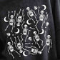 Skeleton Graphic Round Neck Long Sleeve Sweatshirt