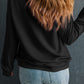Round Neck Long Sleeve SPOOKY SEASON Graphic Sweatshirt