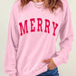 MERRY Graphic Dropped Shoulder Sweatshirt
