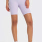 V-Waist Biker Shorts