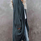 Open Front Long Sleeve Cardigan