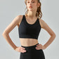 Round Neck Racerback Active Bra