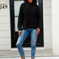 Mock Neck Long Sleeve Sweater