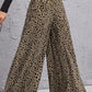 Animal Print High-Rise Culottes