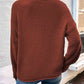 Roll Hem Drop Shoulder Sweater