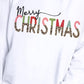 MERRY CHRISTMAS Graphic Sweatshirt